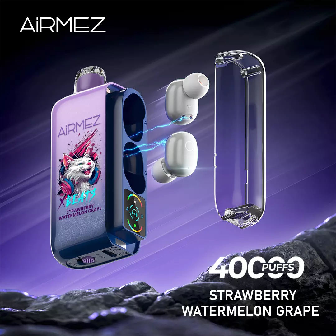 STRAWBERRY WATERMELON GRAPE AIRMEZ XBEATS 40000 - Strawberry Watermelon Grape - Image 1