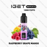 IGET BAR PLUS S3 KIT - Raspberry Grape Mango