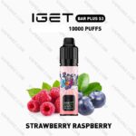 IGET BAR PLUS S3 KIT - Strawberry Raspberry