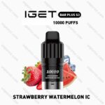 IGET BAR PLUS S3 POD - Strawberry Watermelon Ice