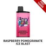 IGET BAR PRO 10000 - Raspberry Pomegranate Ice Blast