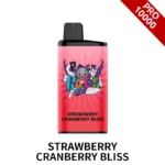 IGET BAR PRO 10000 - Strawberry Cranberry Bliss
