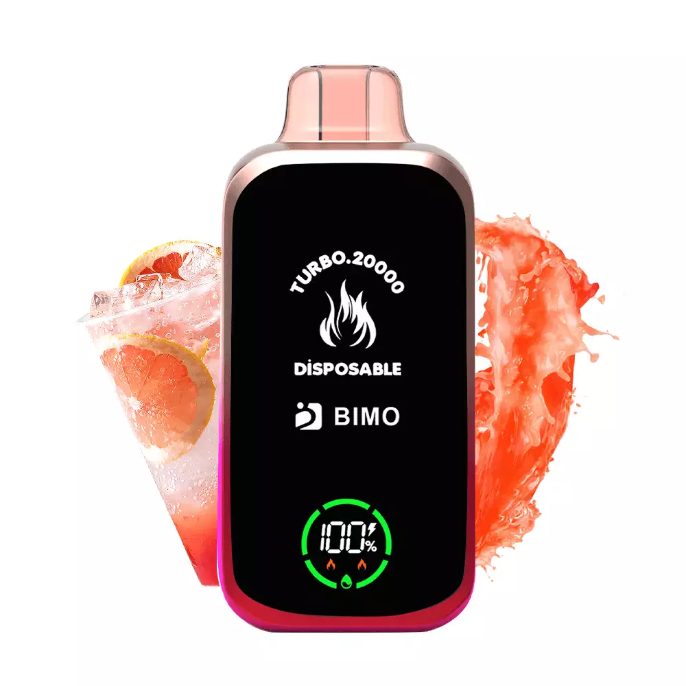 bimo-turbo-20000-puffs-pink-lemonade BIMO TURBO 20000 - Pink Lemonade - Image 1