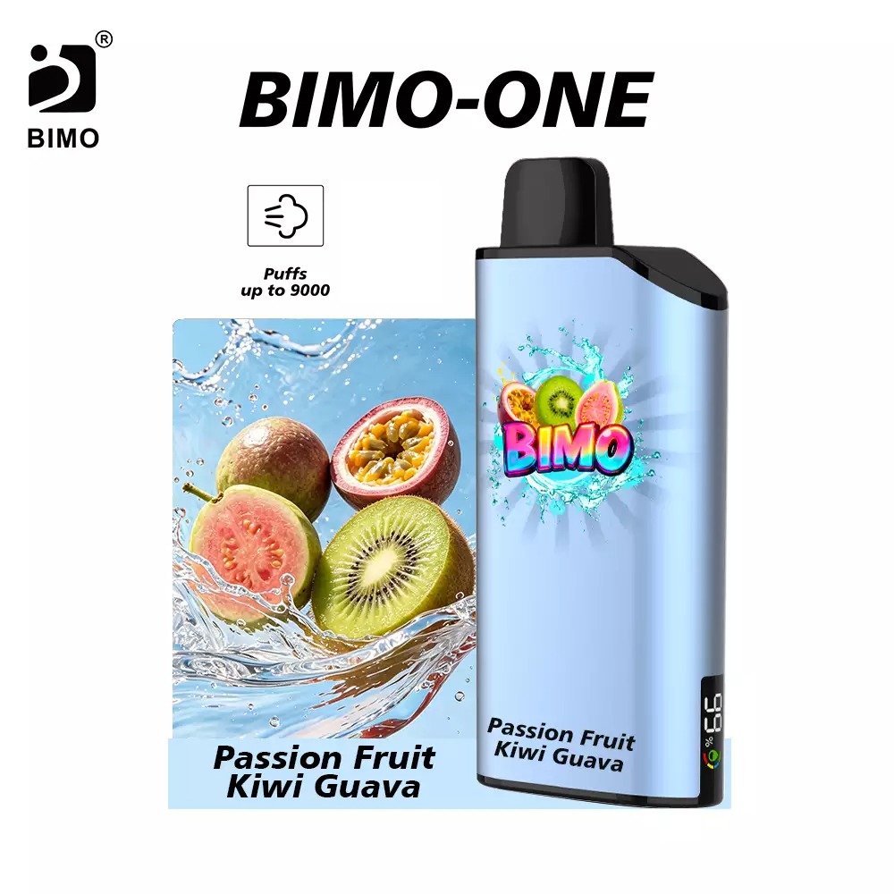 BIMO ONE Passion Fruit Kiwi Guava BIMO ONE 9000 - Passion Fruit Kiwi Guava - Image 1